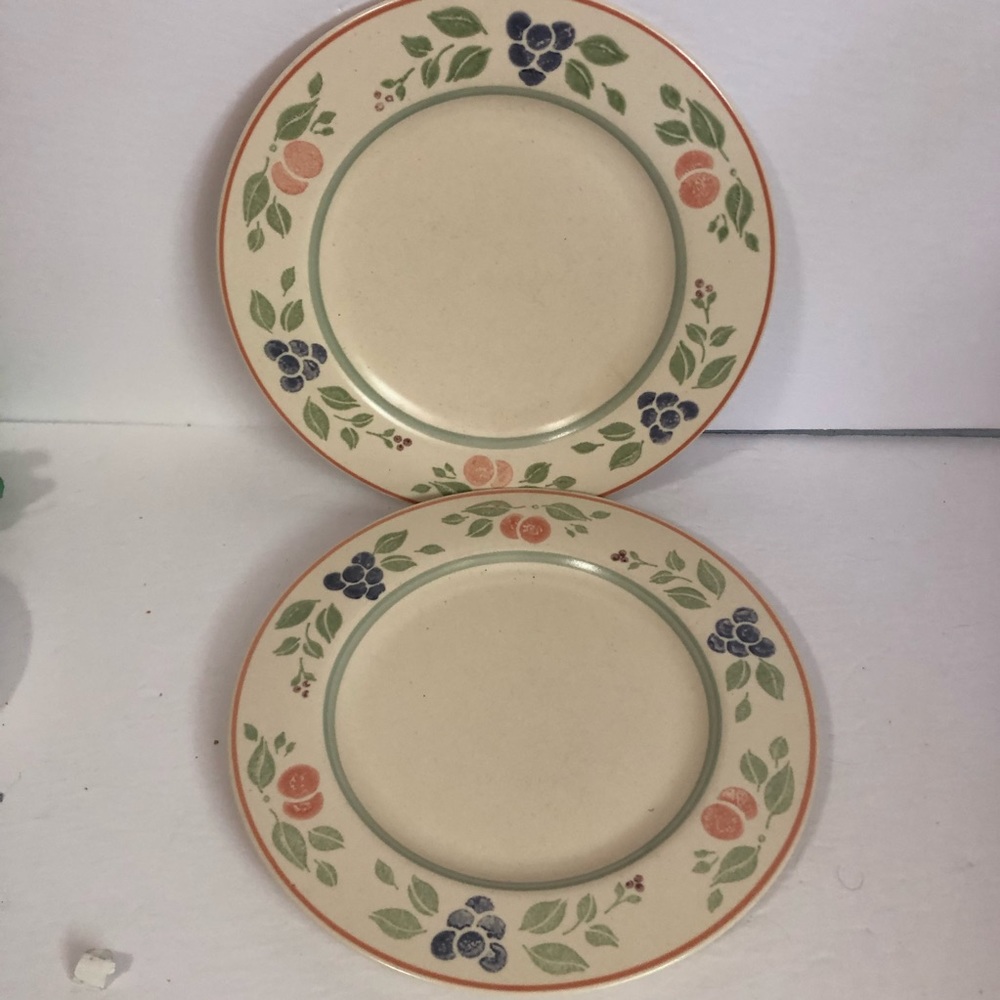 Pfaltzgraff garden grove plates